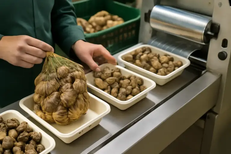 Come avviene il confezionamento delle lumache pronte per la vendita: le tecniche che aumentano la resa