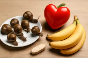 Lumache e potassio: l’elemento che aiuta il benessere cardiaco secondo gli studi