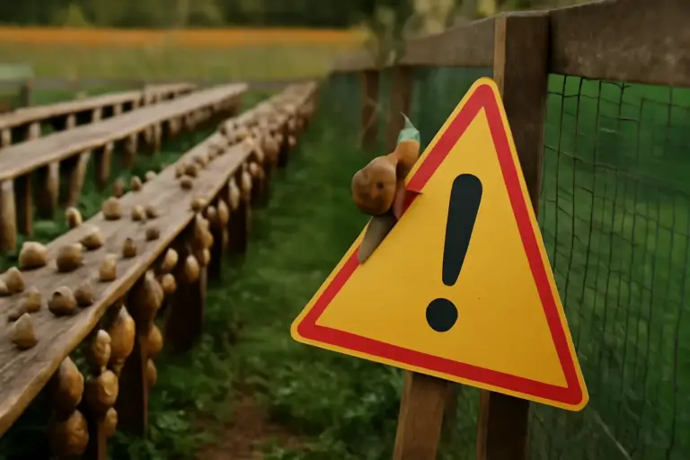 Perchè le lumache fuggono dall’allevamento? Il dettaglio nel recinto che spesso si dimentica