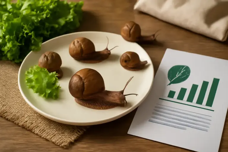 Lumache e sostenibilità alimentare: cosa dicono le ricerche sull’impatto positivo