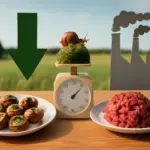 Qual è l’impatto ambientale del consumo di lumache rispetto alla carne tradizionale lo sapevi che è uno dei più bassi?