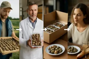Com’è organizzata la filiera delle lumache dal produttore al consumatore: la guida agli attori chiave
